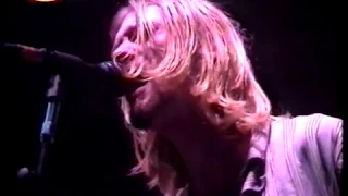 Nirvana 1994 02 06  Rape me live Cascais @ SIC TV, Portugal