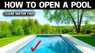 How to Open your Swimming Pool for $20 + BeatBot Cleaning Robot Test