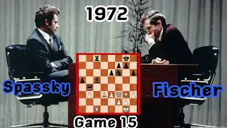 Boris Spassky vs Bobby Fischer | (1972) rd 15