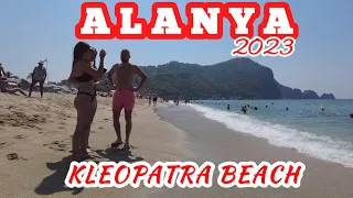 Kleopatra beach 2023 |🇹🇷| Alanya, Turkey