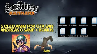 [SHARE] 5 CLEO ANIM / GERAKAN GTA SAMP ANDROID