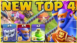 NEW TOP 4 Super BOWLER Smash - BEST TH15 Attack Strategy (Clash of Clans)