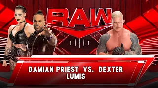 WWE 2K23 Damian Priest vs Dexter Lumis