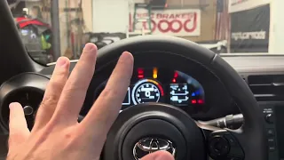 How to activate Toyota GR86 and Subaru BRZ alarm system | Prevent GR86 from being stolen