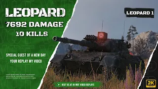 Leopard 1 Kolobanov's and Pool's Medal | #Wot_Replays 160