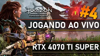 LIVE 4K BRUTAL QUALIDADE - HORIZON FORBIDDEN WEST RTX 4070 TI SUPER "GALAX"