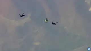 Skydiver Luke Aikins jumps 25000 feet into net Without Parachute