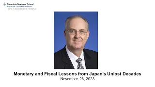 Monetary and Fiscal Lessons from Japan's Unlost Decades ポール シェアード