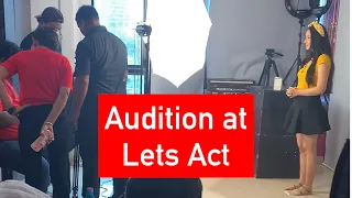 Audition at Lets Act,Mumbai #shorts #short #audition