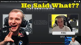 Jankos Reacts To Perkz Saying This About HIM And G2...