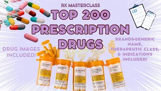 Top 200 Prescription Drugs Made Easy (Updated 2023/2024)