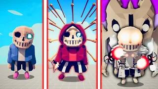 EVOLUTION OF OMEGA SANS | TABS - Totally Accurate Battle Simulator