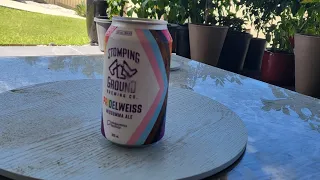 Stomping Ground Pridelweiss Ale review.  LGBTQIA based.
