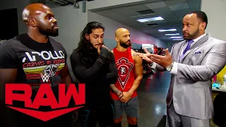 MVP offers Ricochet, Crews & Ali a spot in The Hurt Business: Raw, Oct. 5, 2020