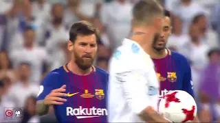 Sergio Ramos Trolling Lionel Messi | Real Madrid 2-0 Barcelona | Spanish Super Cup | 16/08/2017