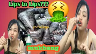 Freshwater Snails(bagungon) with coconut milk MUKBANG/pritches/cataleyas tv