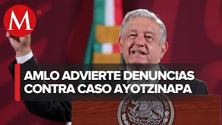 No van a descarrilar la investigación sobre Ayotzinapa: AMLO