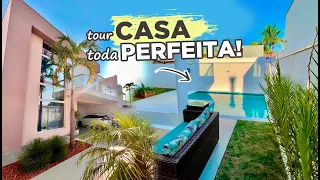 TOUR PELA CASA DE MAIS DE 200M2 COM PISCINA feat. JU BORACINI | GABY GARCIIA