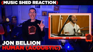 Music Teacher REACTS | Jon Bellion "Human" (Acoustic) | MUSIC SHED EP208