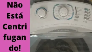 Maquina de Lavar Eletrolux Não Centrifuga, Lavadora Eletrolux 12 kg Não Está Centrifugando