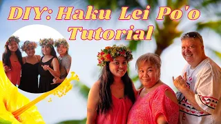 We learned How to make Haku Lei in Hawaii // Flower 🌺 Crown