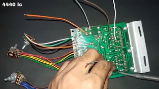 4440 ic Board Full Wiring  and A to Z Connections Detailed