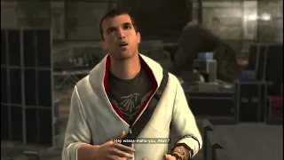 Assassin's Creed Brotherhood - Desmond rapping "hey wassa matta you Altair?"