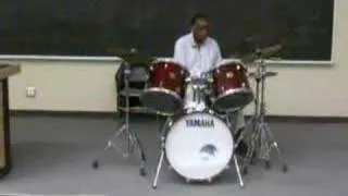 Clyde Stubblefield (THE Funky Drummer) Playing "Cold Sweat"