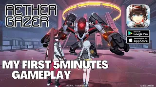 [Aether Gazer/深空之眼] First 5 minutes gameplay! Is it worth it?