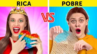 ESTUDIANTES RICOS VS. ESTUDIANTES POBRES || Momentos graciosos y típicos por 123 GO Like!