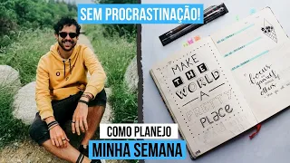 COMO PLANEJAR SUA SEMANA