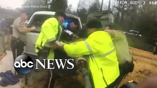 Dramatic kidnap rescue caught on camera