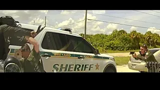 Brevard Sheriff releases video of ambush shooting that left gunman dead, deputy shot | WFTV