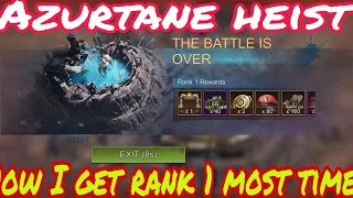 State of Survival: Azurtane Heist - Rank 1 - My way to achieve it