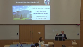 International Law between States and NonStates - Professor Jorge E. Viñuales
