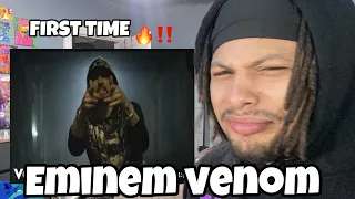 VENOM ACTING LIKE COVID LOL - Eminem Venom (REACTION)