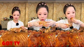 [Xiao Yu Mukbang ASMR] MUKBANG SATISFYING.중국 음식 먹기 .Mukbang Chinese Food. N03_06072022-1
