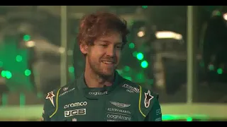 Sebastian Vettel Reaction on AMR22 | Aston Martin New F1 Car 2022