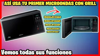 Cómo funciona el Microondas Samsung MG32J5133AG