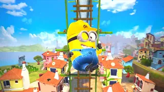 Despicable me Minion rush - Worker minion use Grus Rocket Ability 9 times at Freedonia | EPISODE 131