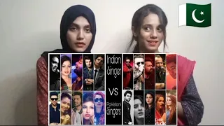 INDIAN SINGERS VS PAKISTANI SINGERS | BATTLE OF VOICE | PAKISTANI REACTION