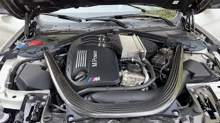 2019 BMW M4 CS Startup