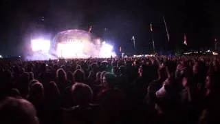 Skrillex Glastonbury 2014 Best Bits - FanCam