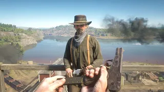 Red Dead Redemption 2 PC 60FPS - First Person Brutal Gameplay Vol. 38 (Euphoria Ragdolls)