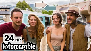 Nuestro primer intercambio de casas 😱 Autocaravana VS camper 🚐 Vivir y viajar en furgoneta Cap. 11