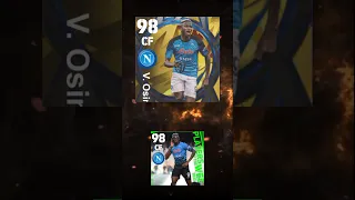 Victor Osimhen's best Cards 💥 in eFootball 2023 #efootball #shorts #viral
