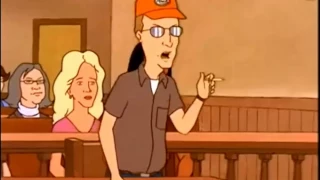 Rusty Shackleford on the Courtroom Flag