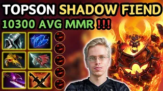 🔥 TOPSON SHADOW FIEND Midlane Highlights 7.35d 🔥 Insane Play From GODSON - Dota 2