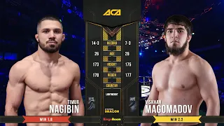 Тимур Нагибин vs. Висхан Магомадов | Timur Nagibin vs. Viskhan Magomadov | ACA 97