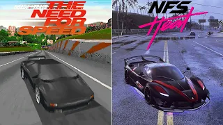 TOP SPEED In NEED FOR SPEED Games 1994 - 2019